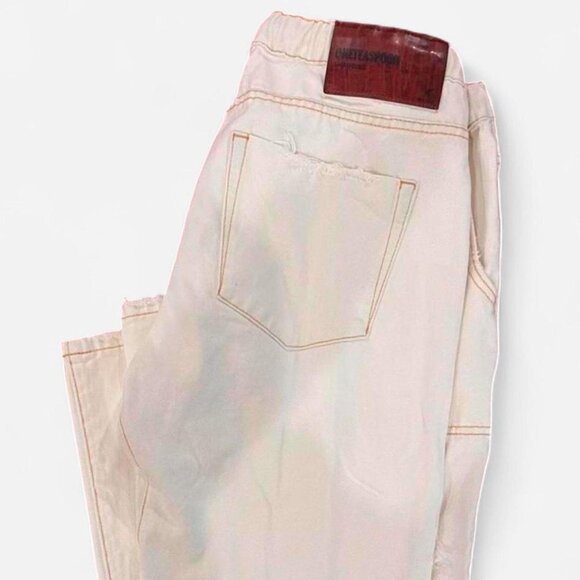 Free People White & Cream One Teaspoon Jeans – Size M – Like New - Picture 5 of 7